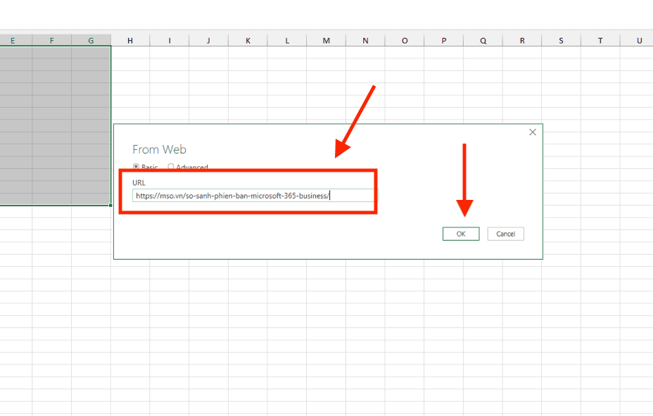 Cách lấy dữ liệu từ web vào Excel bằng công cụ Power Query