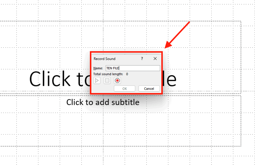 Ghi âm trên PowerPoint cho từng slide đơn lẻ