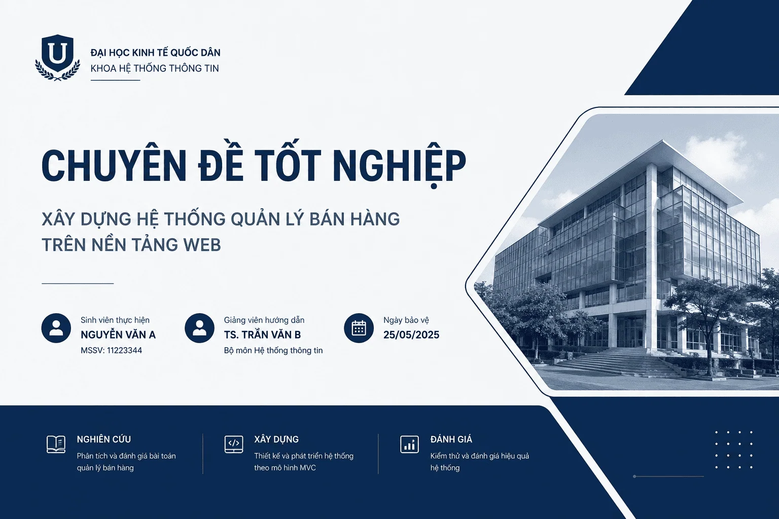 Mẫu phong cách Học thuật tối giản (Academic Minimalist)