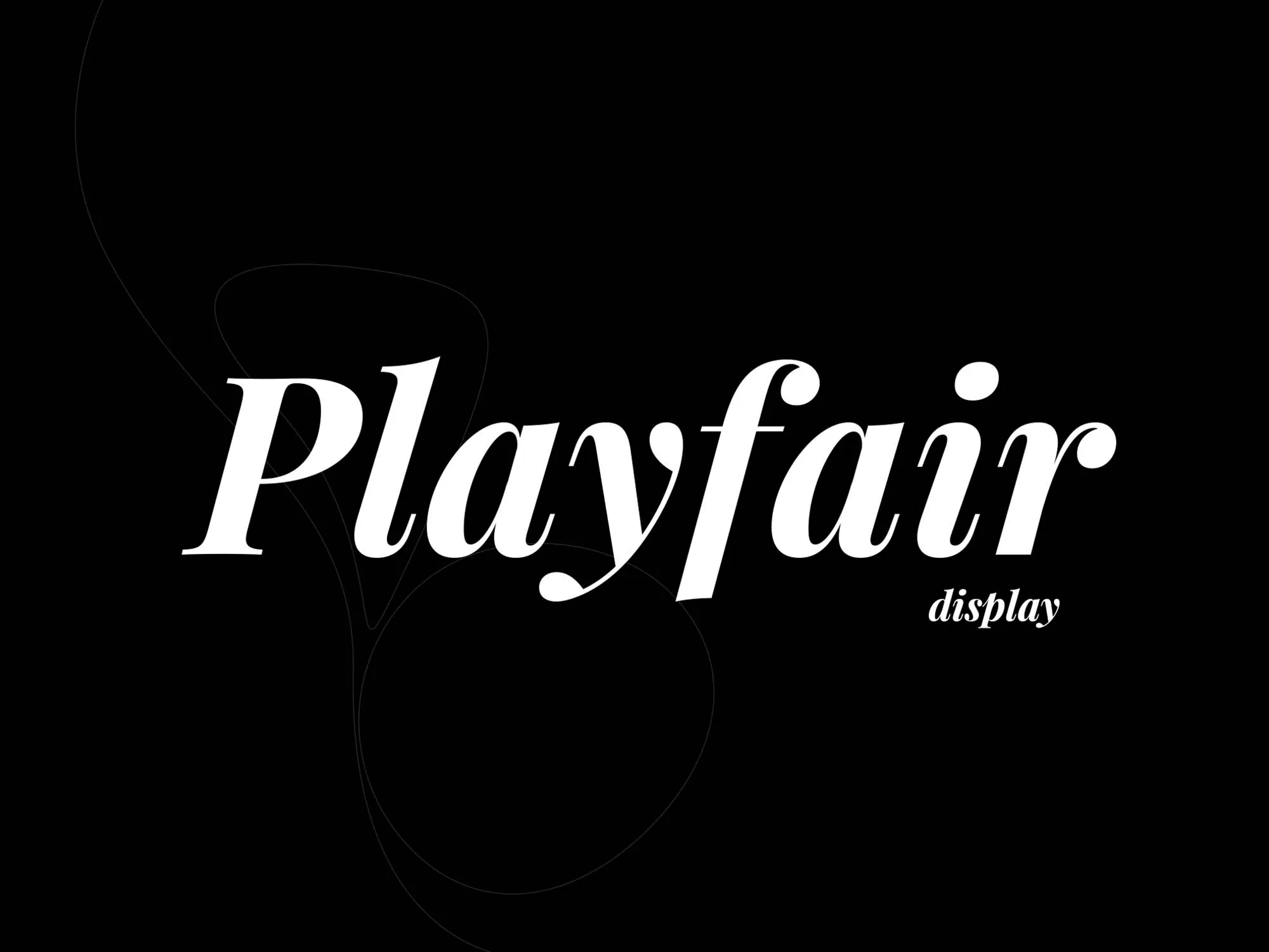 Playfair Display – Đẳng cấp cho phong cách thời trang
