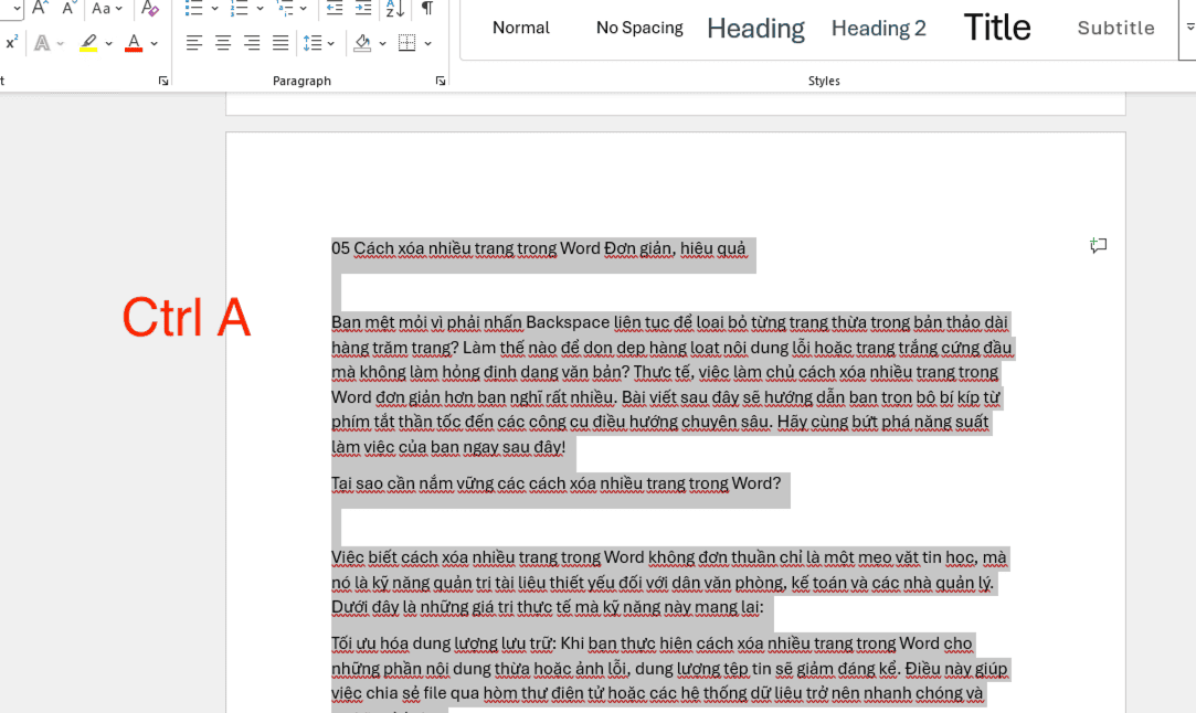 Khắc phục lỗi dính chữ bằng tùy chỉnh Character Spacing