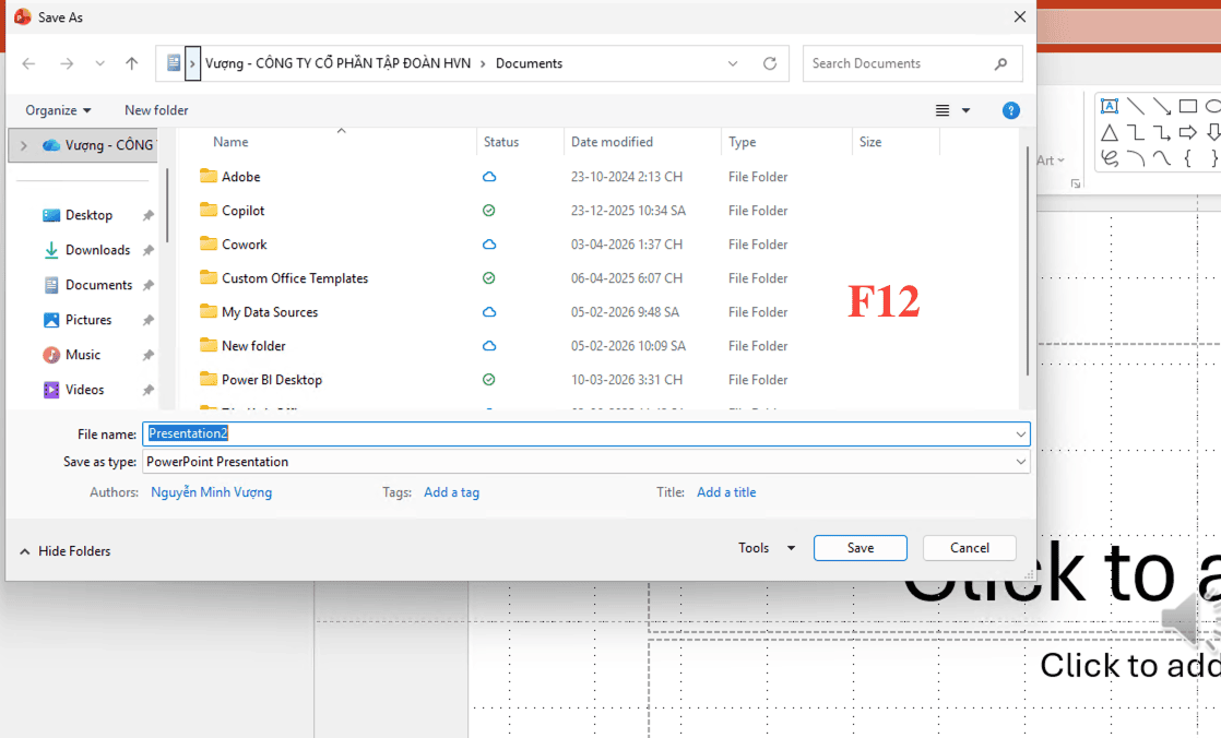 Cách chuyển PowerPoint sang video bằng tính năng Save As cực nhanh