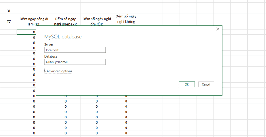 Cách kết nối Excel với SQL Server bằng Power Query