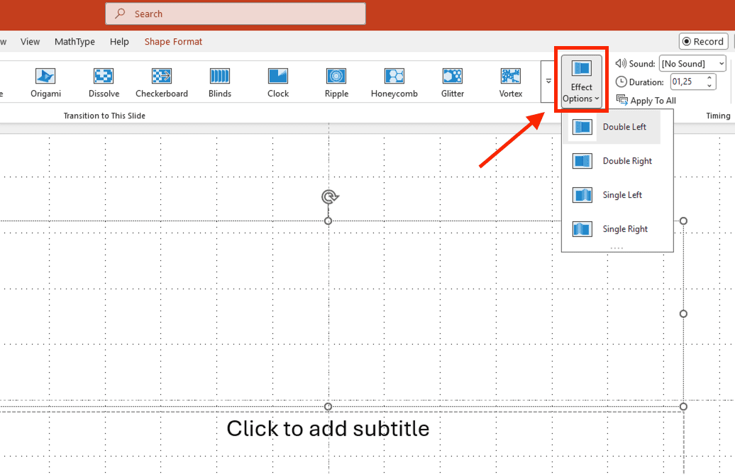 Tạo hiệu ứng lật trang sách trong PowerPoint bằng Page Curl