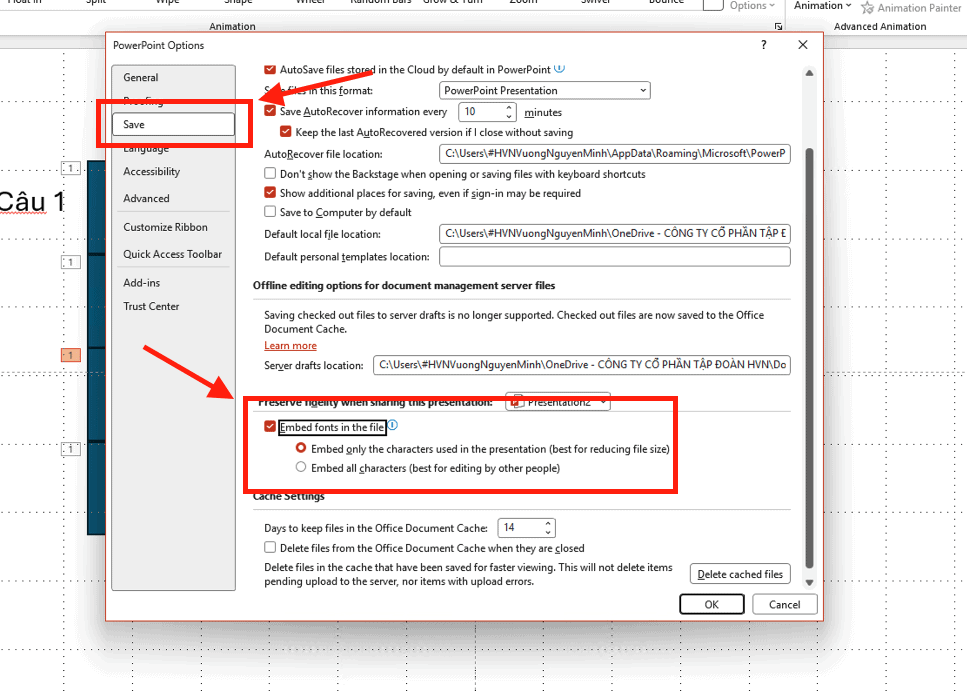 Font chữ bị lỗi khi mang sang máy tính khác