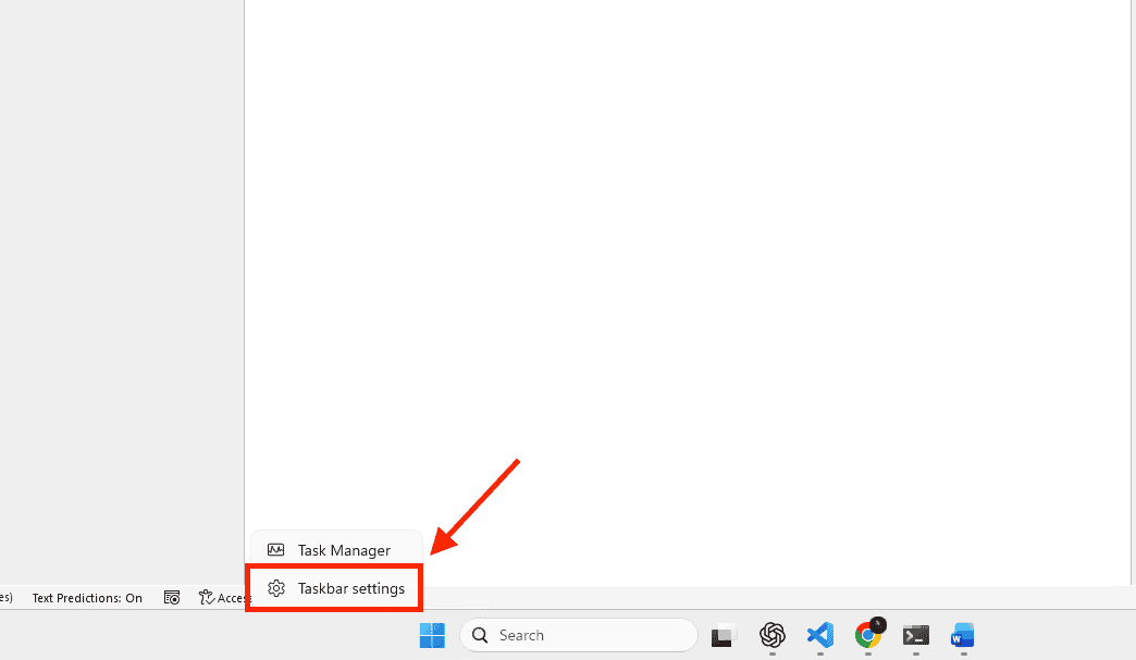 Cách tắt Copilot trên Windows 11 thông qua Settings (Ẩn biểu tượng)