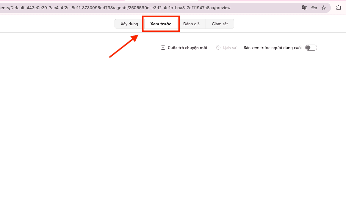 Sử dụng Microsoft Copilot Studio