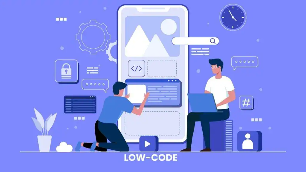 Giao diện thiết kế low-code trực quan triển khai cực nhanh