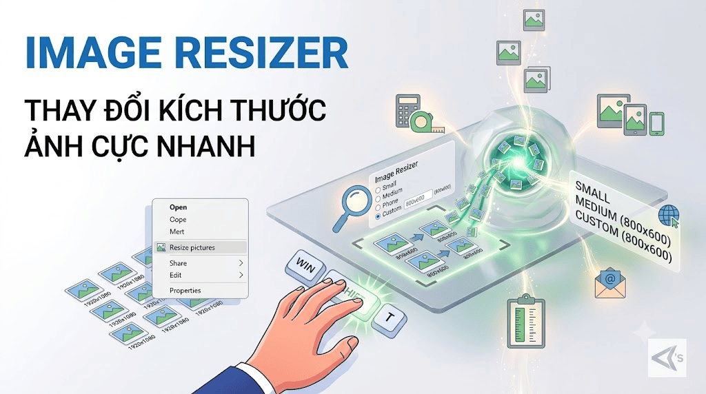 Image Resizer thay đổi kích thước ảnh cực nhanh