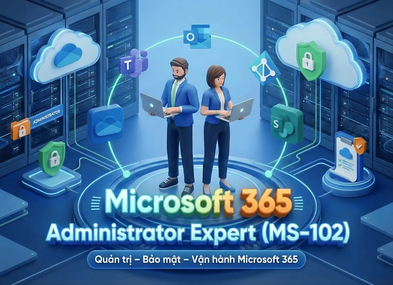 Lộ trình thay thế cho quản trị làm việc hiện đại (Office 365 Admin)