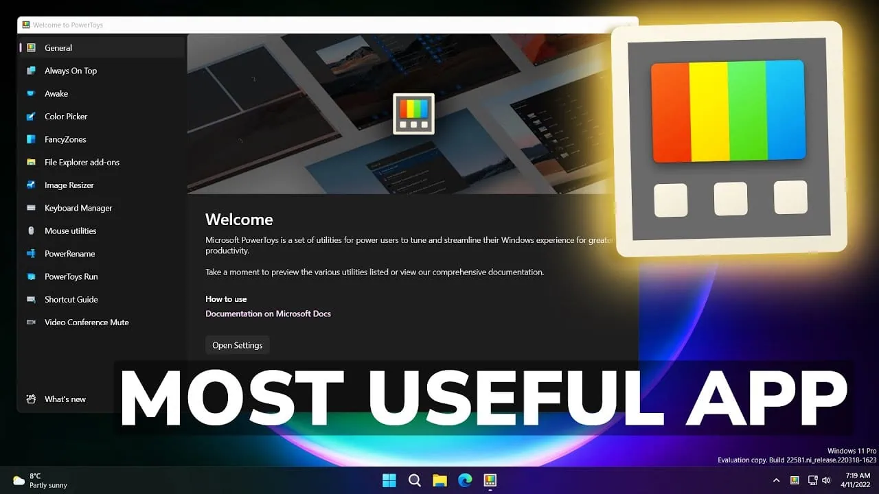 Tại sao người dùng Windows 11 nên cài đặt Microsoft PowerToys?