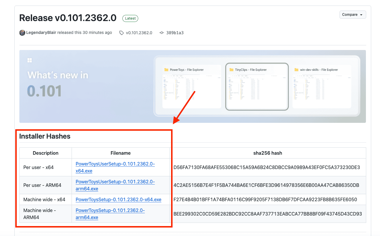 Tải tệp cài đặt từ GitHub (Dành cho người dùng nâng cao)