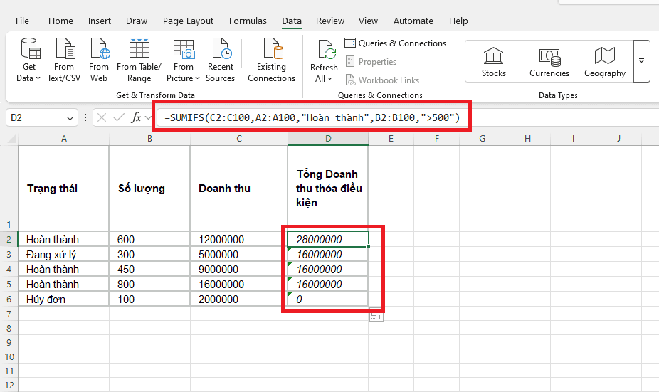 Cách lập công thức Excel bằng AI chuẩn xác