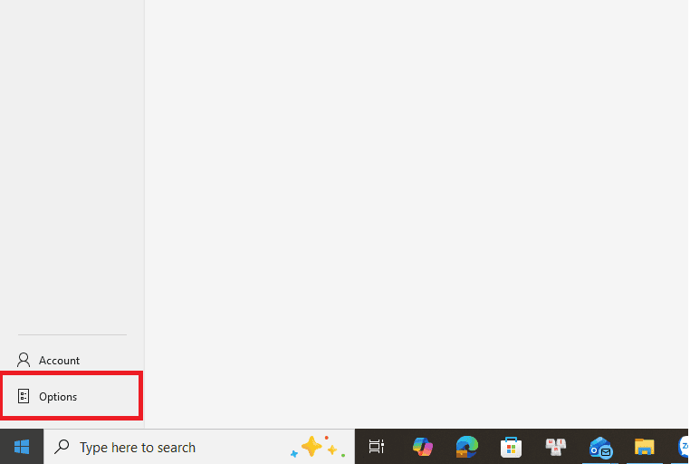 Tắt tính năng tự động hỏi cập nhật liên kết trong Advanced Options