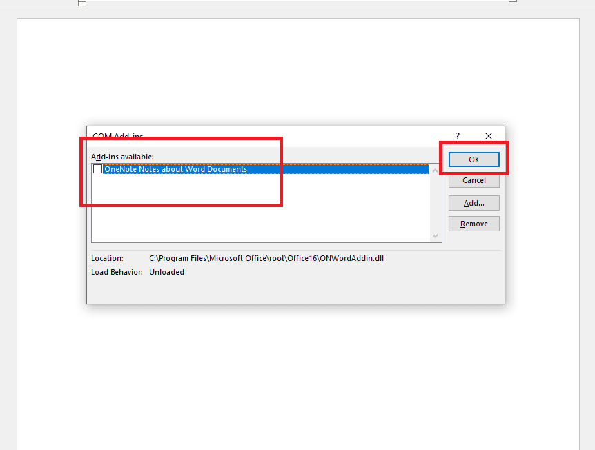 Vô hiệu hóa các Add-ins gây xung đột trong Word